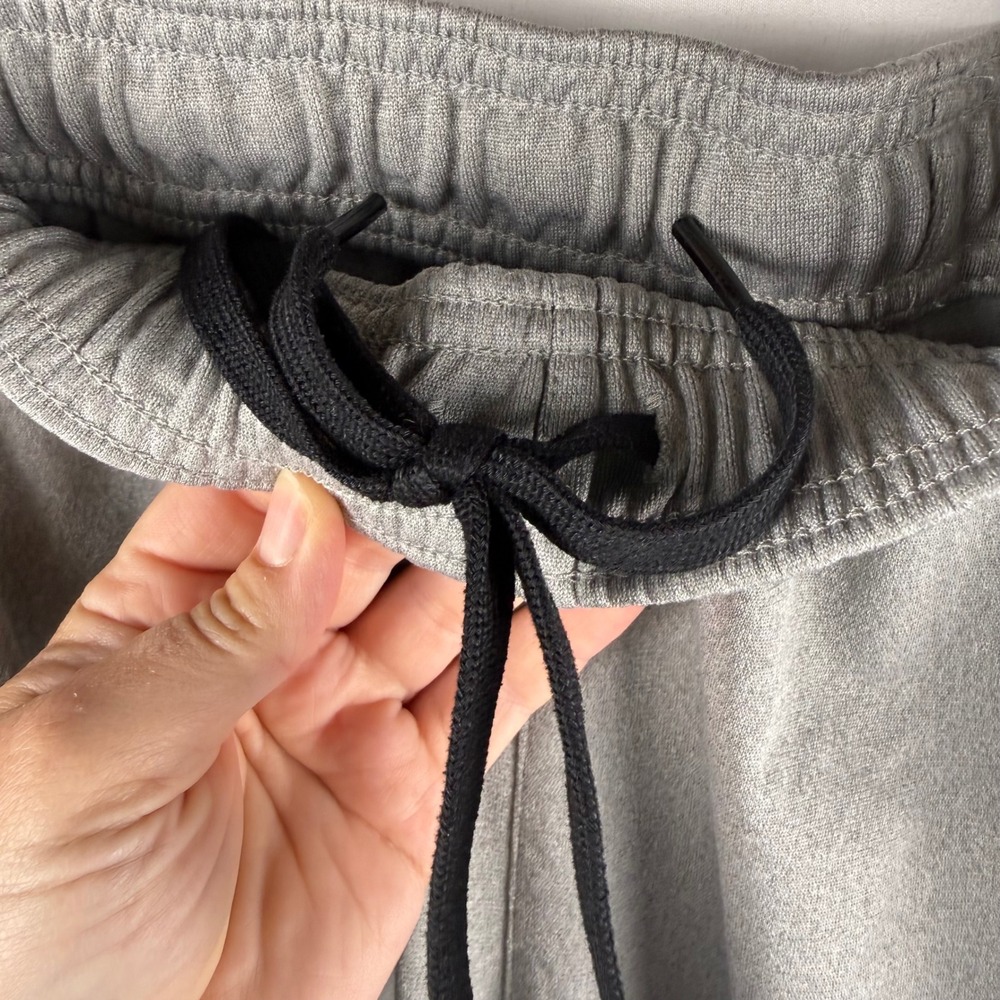 Adidas Gray Three Stripe Adidas Track Pants 2XL Athletic Athleisure Streetwear - Picture 4 of 7